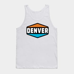 Denver Colorado Rocky Mountains Mile High City Tank Top